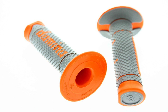 RAUSVERKAUF Griffe Domino grau – orange Motocross passend für KTM EXC SX SXF