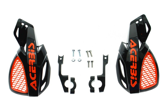 Acerbis Handprotectoren MX UNIKO VENTED Motocross Enduro Paar inkl. Anbaukit