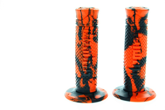 RAUSVERKAUF Griffe Domino SNAKE orange - schwarz