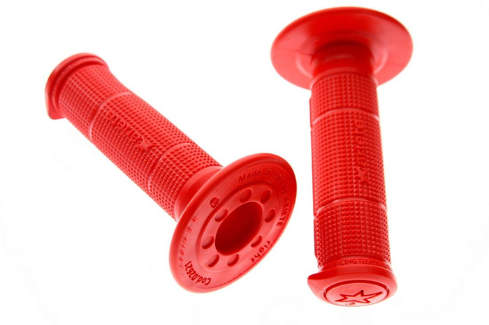 RAUSVERKAUF Ariete Griffe Unity Half Waffle Rot Motocross Enduro Supermoto