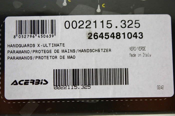 Acerbis Handprotektoren X-Ultimate Motocross Enduro Handguards Handschutz