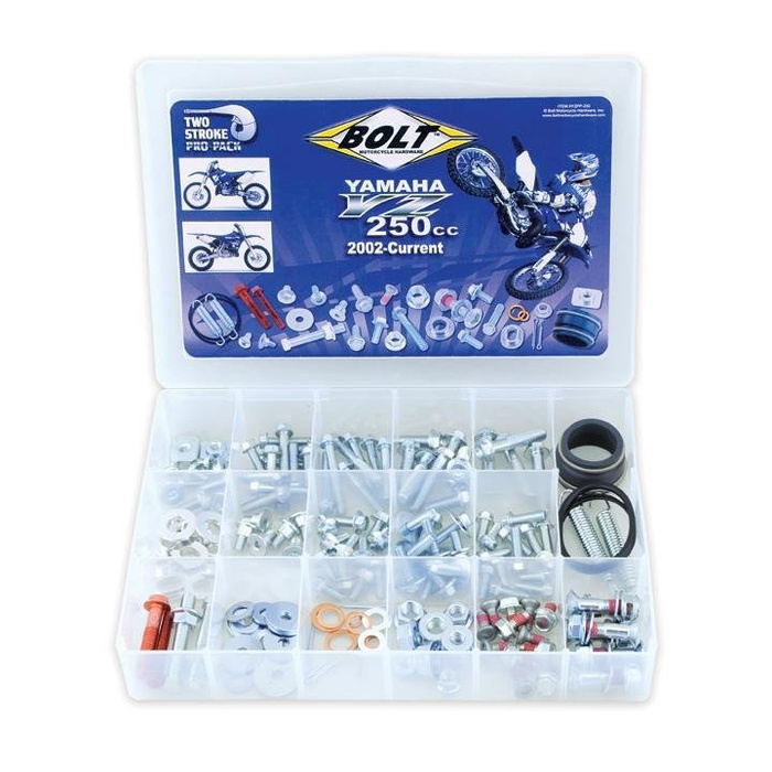 BOLT Pro Pack Schrauben Satz Schraubenkit für Yamaha YZ 2T 250, made in USA
