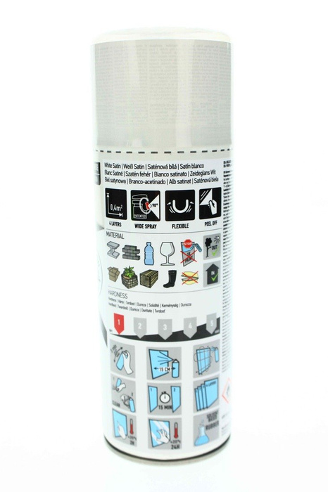 Maston Spray Sprühfolie Flüssiggummi Felgenfolie Rubber Comp Farbe weiss white