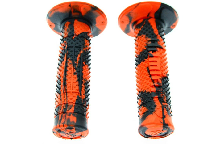 RAUSVERKAUF Griffe Domino SNAKE orange - schwarz