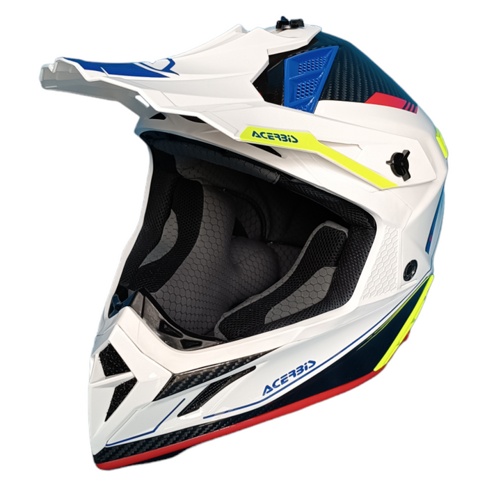 Acerbis Helm Steel Carbon 2206 Cross Enduro Quad mit ästhetischem Defekt XS