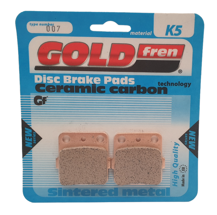 KH84 Bremsblege GOLDfren 007 Ersatz: SBS 562, 592, EBC FA84, Ferodo FDB 381