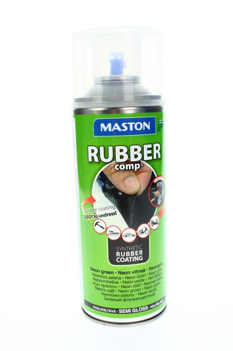 Maston Spray Sprühfolie Flüssiggummi Felgenfolie 400ml Farbe grün FLUO