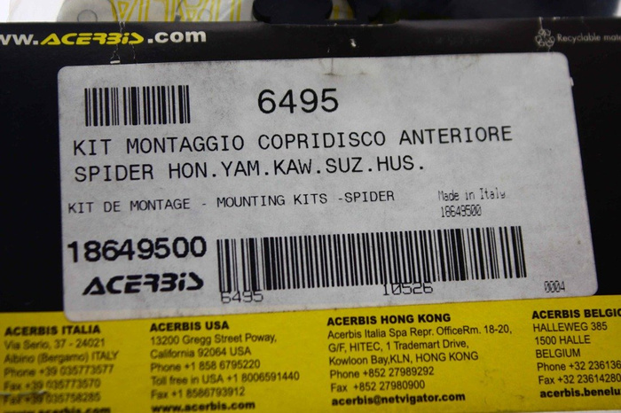 RAUSVERKAUF Bremsscheibenschutz für Yamaha YZ/WR 2000-2002 NEU