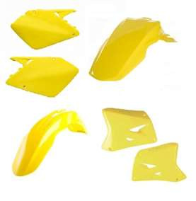 Suzuki Plastik RM 125 / 250 2001-2002 Plastiksatz Verkleidung Verkleidungssatz