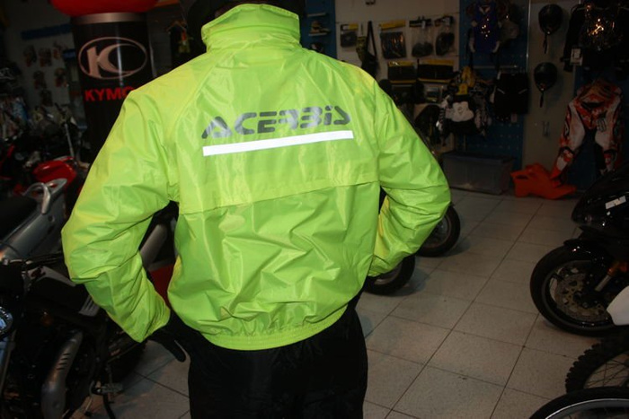 Acerbis Motorrad-Regenanzug Roller Scooter Regenbekleidung Regenschutz