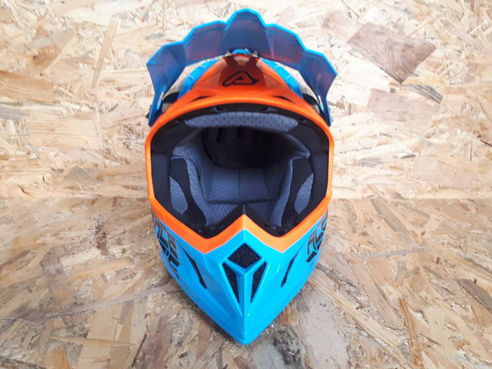 Acerbis Helm Steel Carbon Cross Enduro Quad mit ästhetischem Defekt S