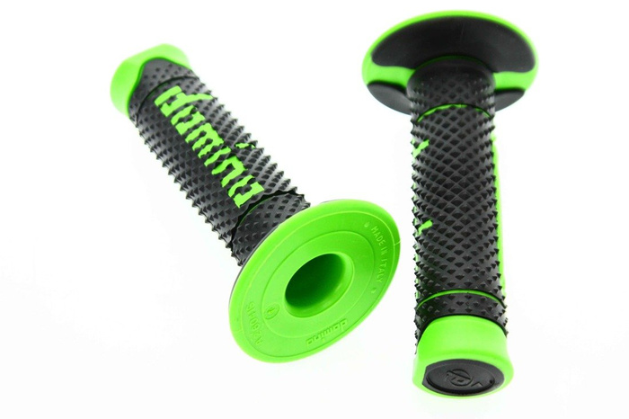 RAUSVERKAUF Griffe Domino schearz – grün Motocross Enduro SM Kawasaki KX KXF