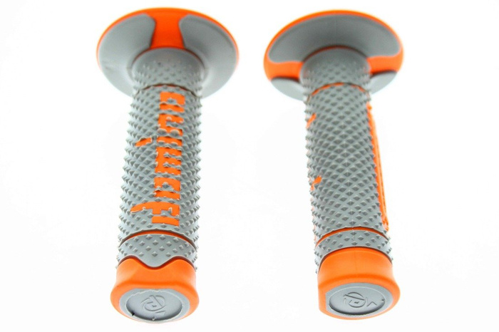 RAUSVERKAUF Griffe Domino grau – orange Motocross passend für KTM EXC SX SXF