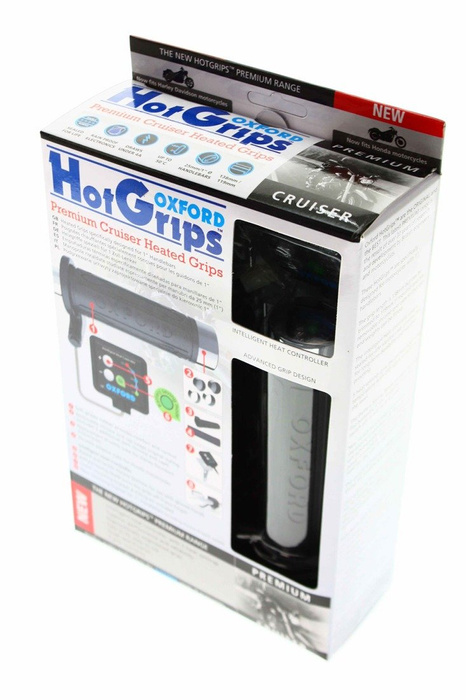 Heizgriffe Oxford Premium Cruiser Choper Hot grips BEHEIZTE GRIFFE Heated grips