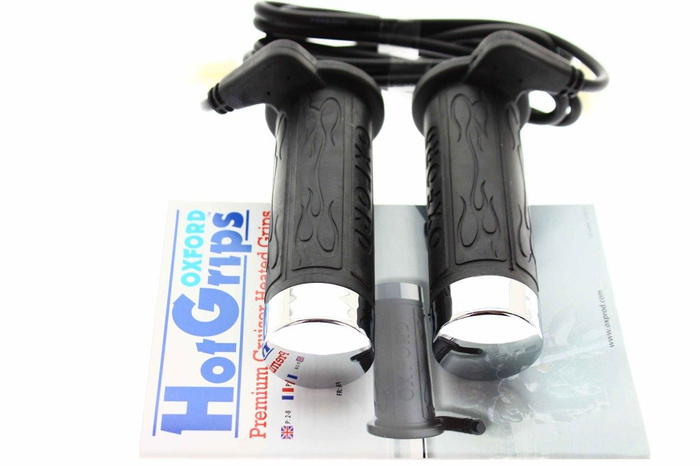 Heizgriffe Oxford Premium Cruiser Choper Hot grips BEHEIZTE GRIFFE Heated grips