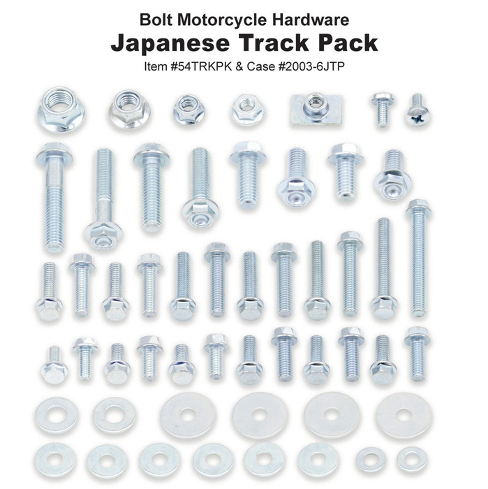 BOLT Track Pack II Schrauben Satz Schraubenkit für japanische Motorräder