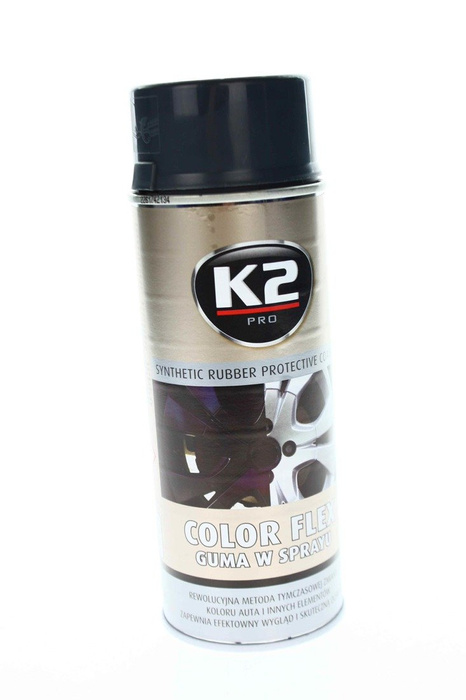 K2 Color Flex Spray Sprühfolie Flüssiggummi Felgenfolie 400ml Gummi