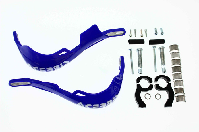 Acerbis Handschalen Rally Pro Blau Enduro SM Paar inkl. Anbaukit Neu Yamaha