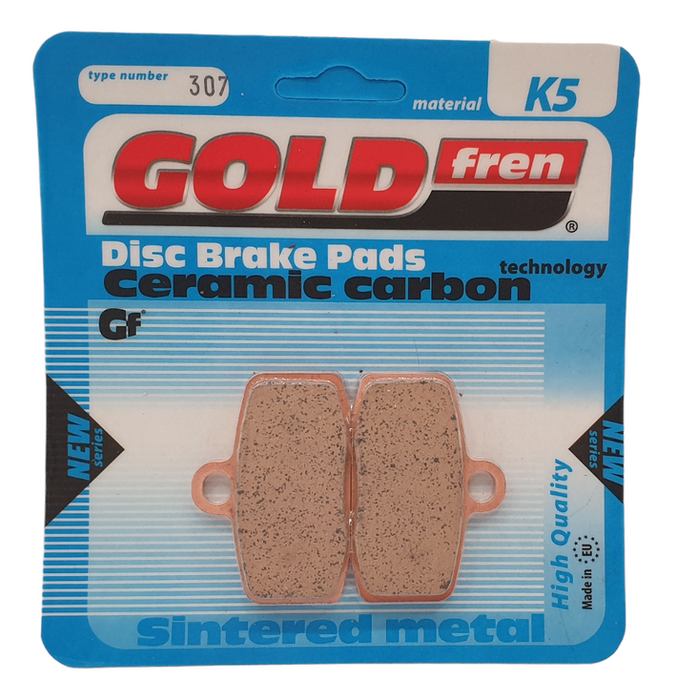 KH612 Bremsbeläge GOLDfren 307 e.g. 85 / Freeride Ersatz: SBS 885, EBC FA612