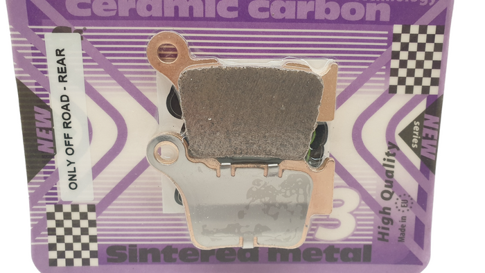 Bremsbeläge GOLDfren 191 e.g. hinten Ersatz SBS 791, EBC 368, Ferodo FDB2165