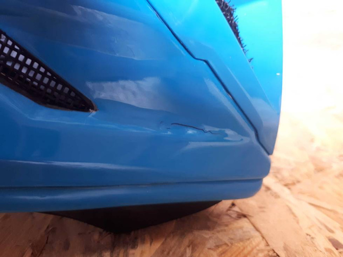 Acerbis Helm Steel Carbon Cross Enduro Quad mit ästhetischem Defekt XL